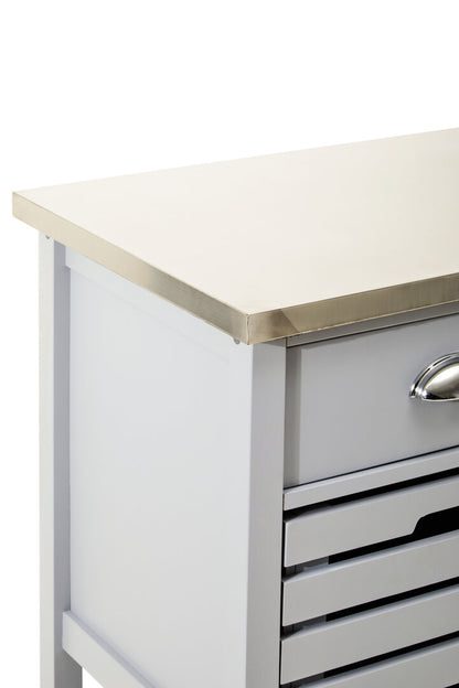 Vienna Grey Kitchen Trolley