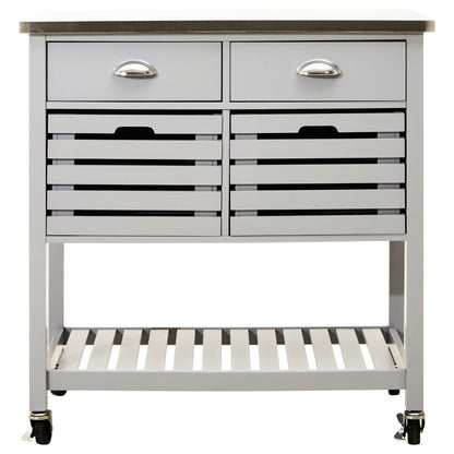Vienna Grey Kitchen Trolley
