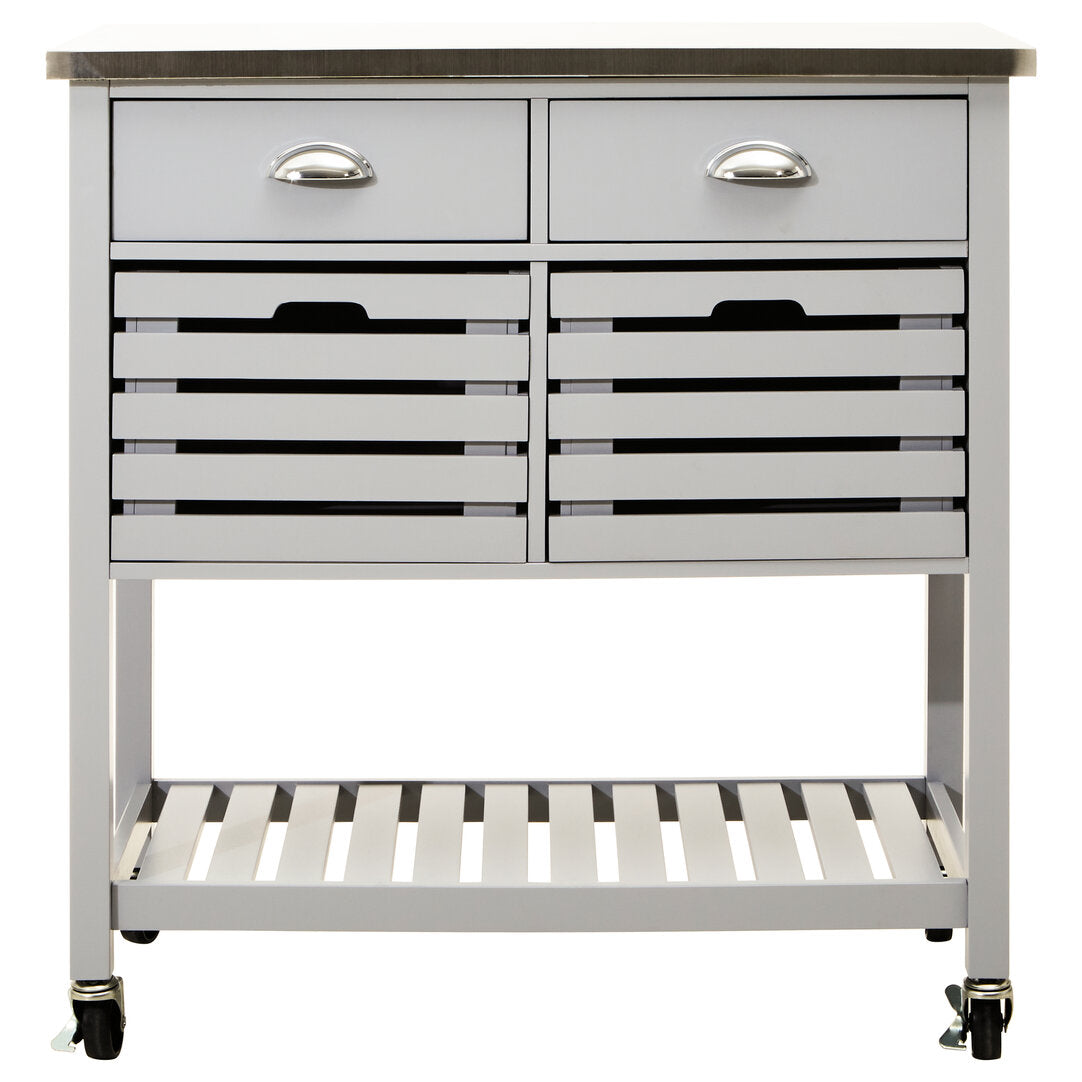Vienna Kitchen Trolley Grey 