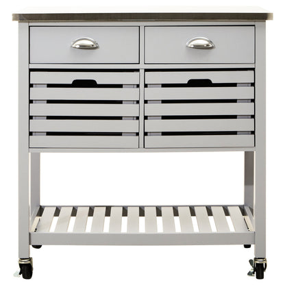 Vienna Kitchen Trolley Grey 