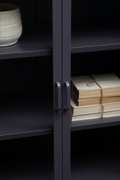 Cambridge Two Door Grey Metal Cabinet