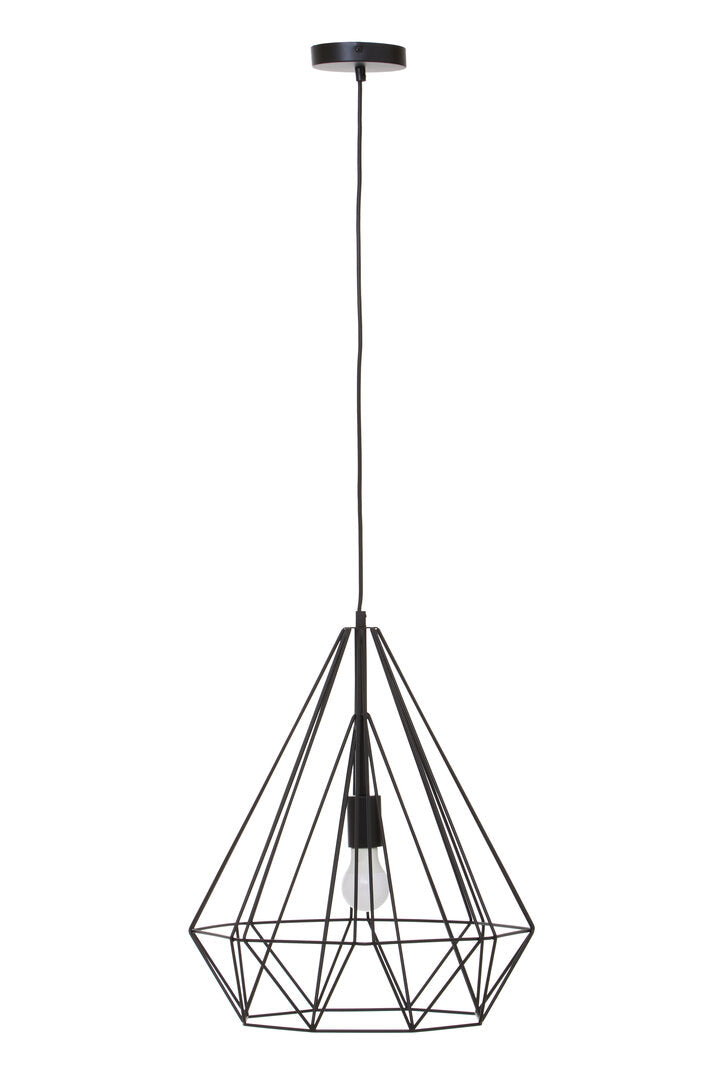 Norwich Black Conical Pendant light