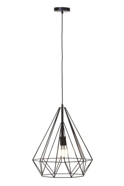 Norwich Black Conical Pendant light