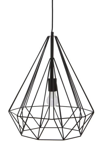 Norwich Black Conical Pendant light
