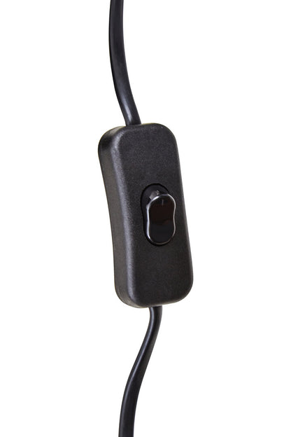 Siena Two Light Gold and Black Marble Table Lamp