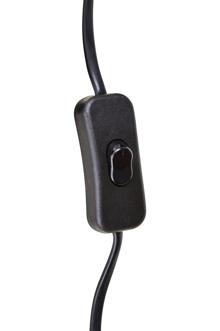 Siena Two Light Gold and Black Marble Table Lamp