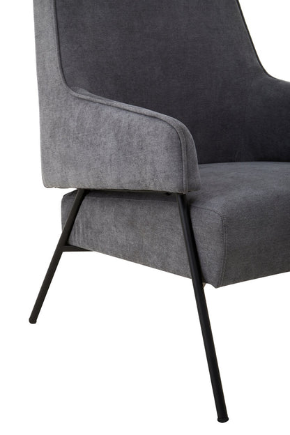 York Ash Velvet Chair