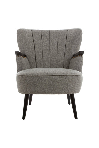 Granada Grey Fabric Armchair
