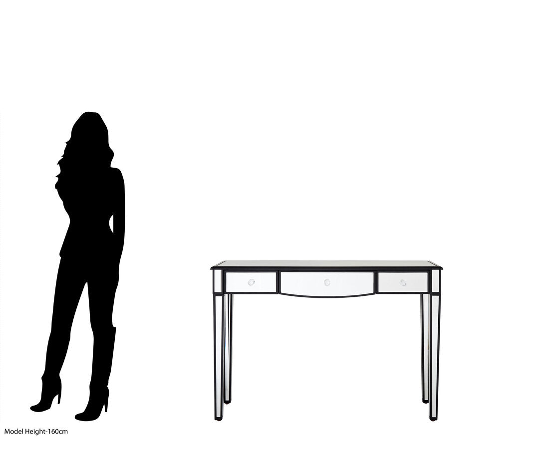 Oxford 3 Drawer Console Table With Mirror Frame