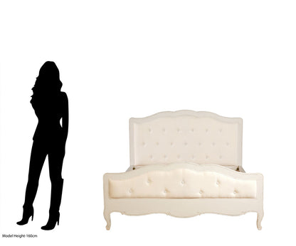 Stirling White Kingsize Bed