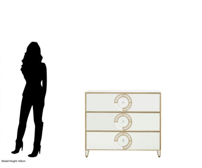 Durham 3 Drawer Unit