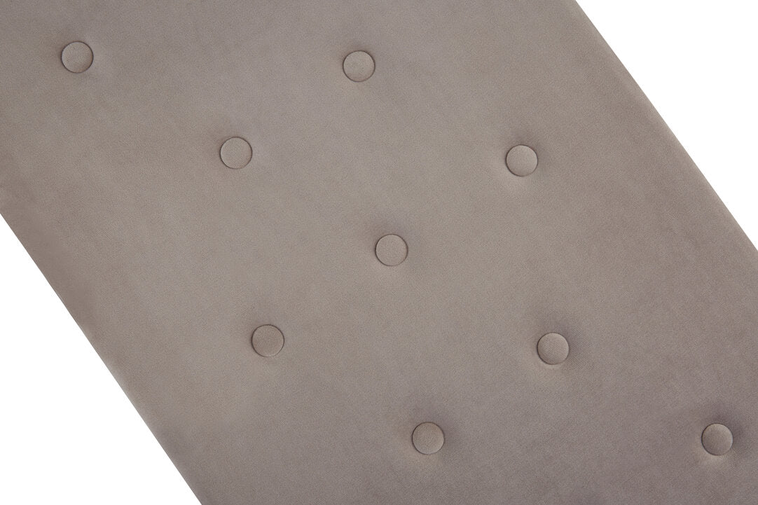 Aurora Mink Tufted Bench