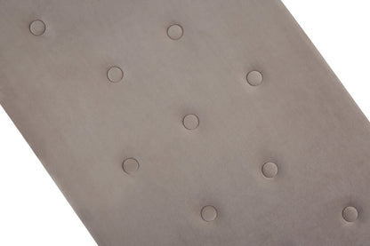 Aurora Mink Tufted Bench