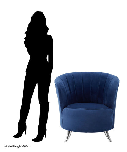 Chelsea Blue Tub Chair