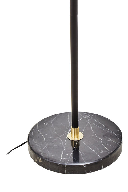 Oxford Gold Finish Metal Shade Floor Lamp