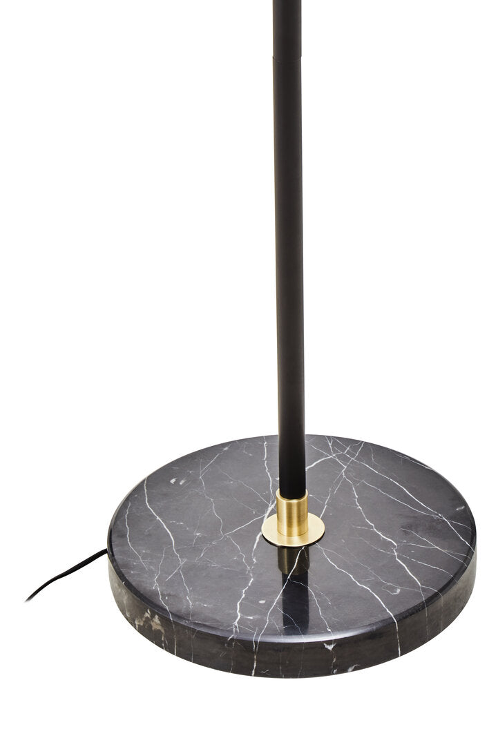 Oxford Gold Finish Metal Shade Floor Lamp