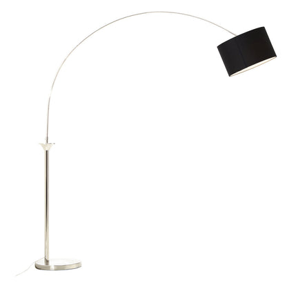 Madison Satin Nickel Finish Metal Floor Lamp