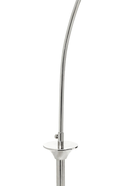 Madison Satin Nickel Finish Metal Floor Lamp