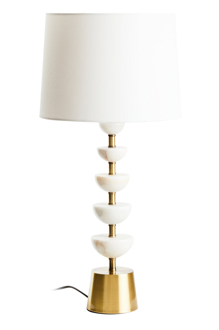 Brooklyn White Table Lamp