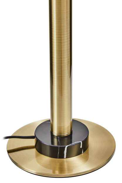 Porto Gold Finish Metal Table Lamp