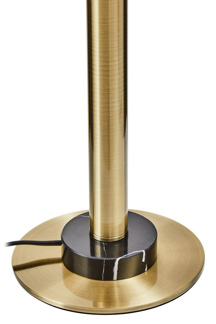 Porto Gold Finish Metal Table Lamp