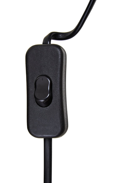 Porto Silver Finish Metal Table Lamp