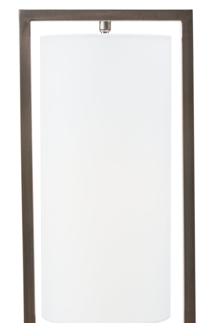 Balmoral Nickel Finish Table Lamp