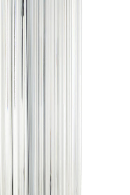 Lincoln Matte Silver and Ivory Table Lamp