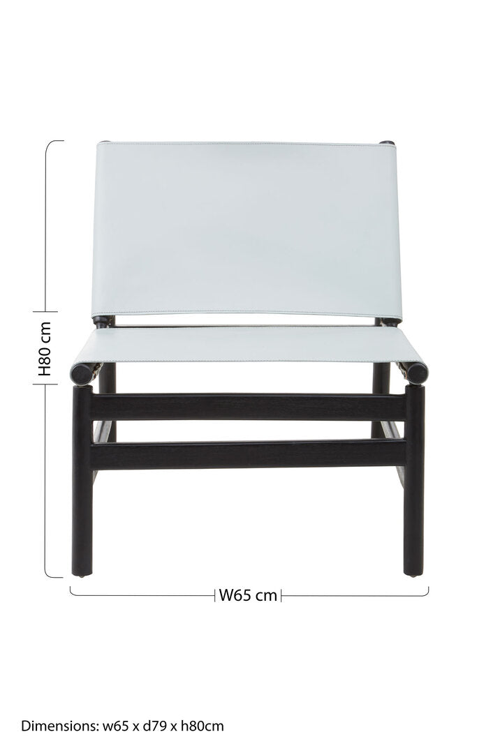 Seville Grey Plain Cow Leather Chair