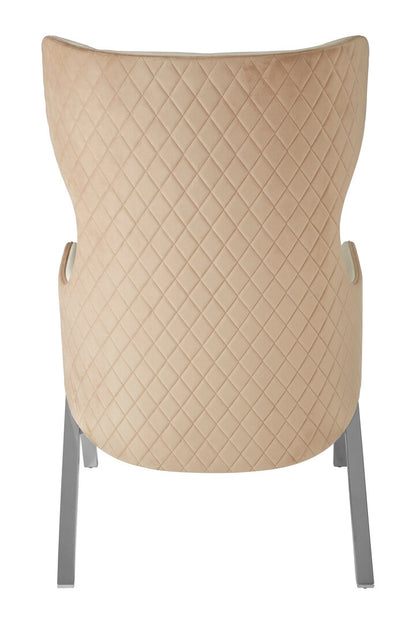 Richmond White Fabric Chair