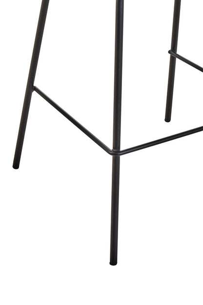 Devon Brown Faux Leather Bar Chair