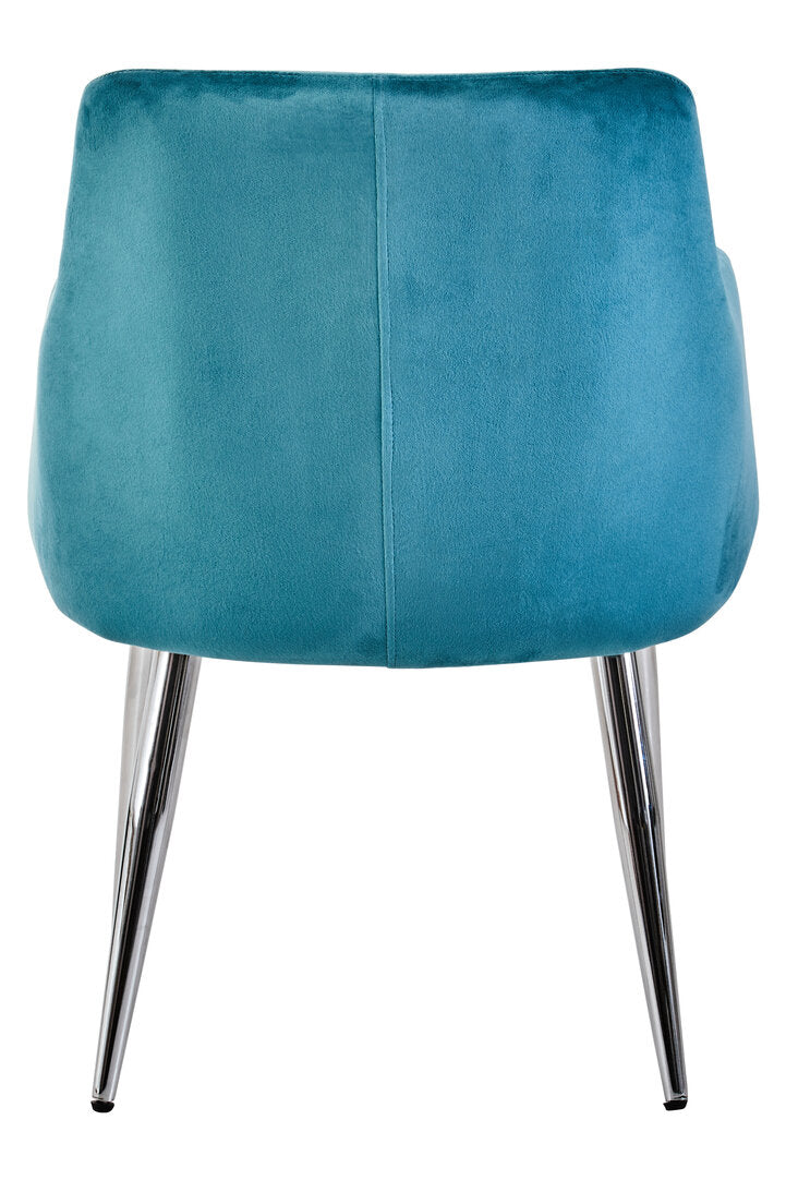 Devon Light Blue Splayed Dining Chair