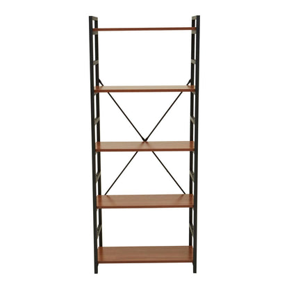 Edale 5 Tier Wood Finish Shelf Unit