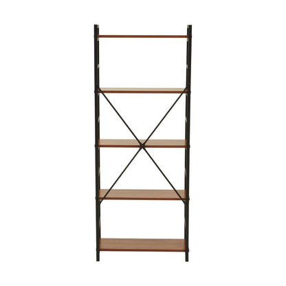 Edale 5 Tier Wood Finish Shelf Unit