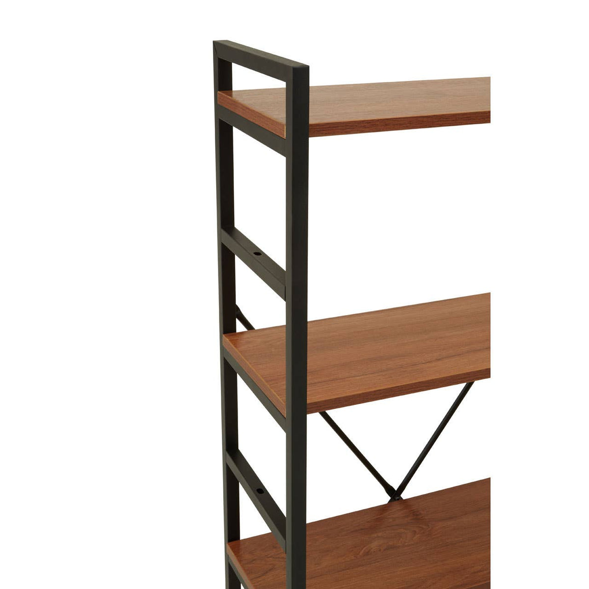 Edale 5 Tier Wood Finish Shelf Unit