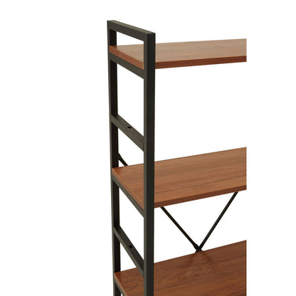 Edale 5 Tier Wood Finish Shelf Unit