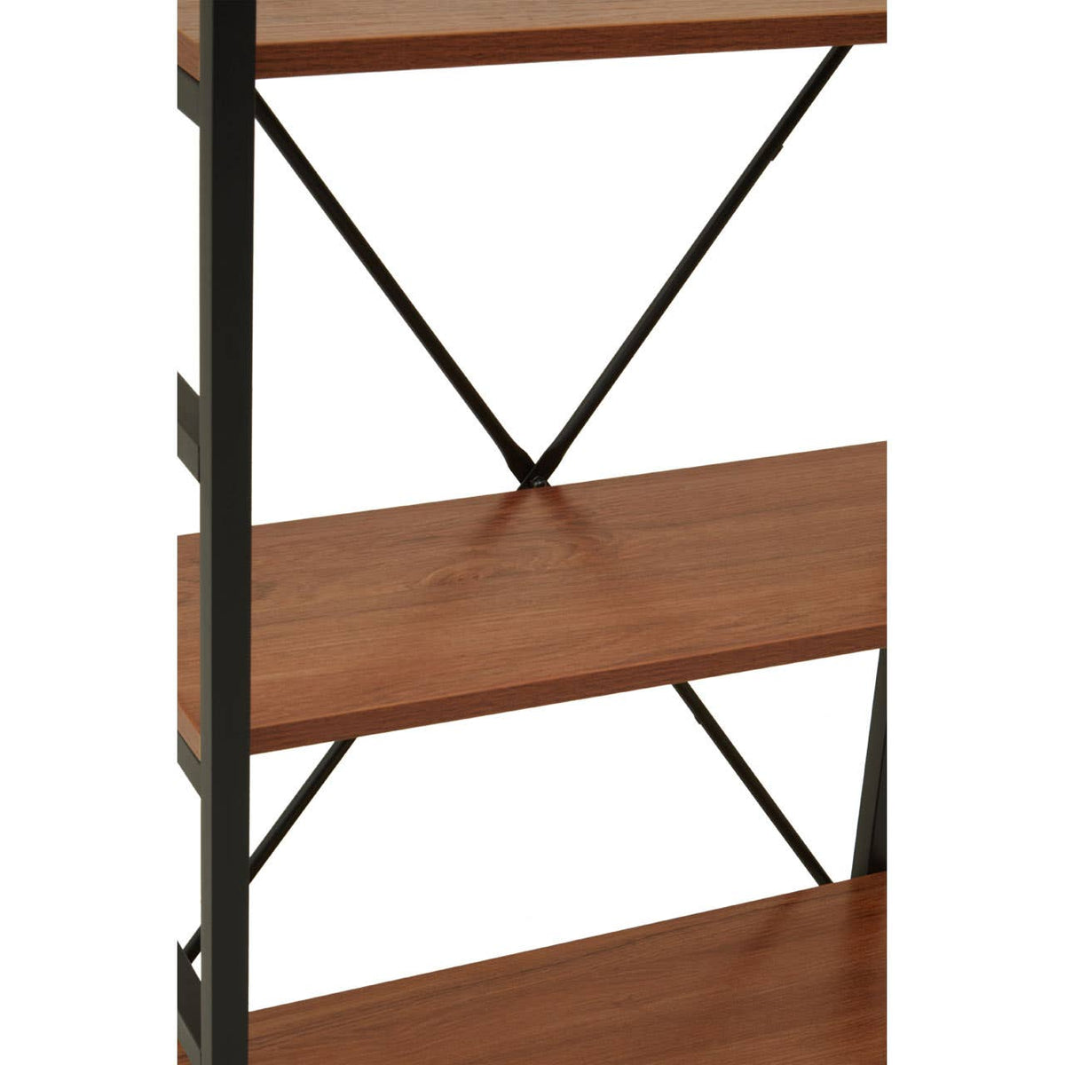 Edale 5 Tier Wood Finish Shelf Unit