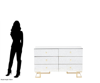 Lisbon Mirrored Chest of Drawers