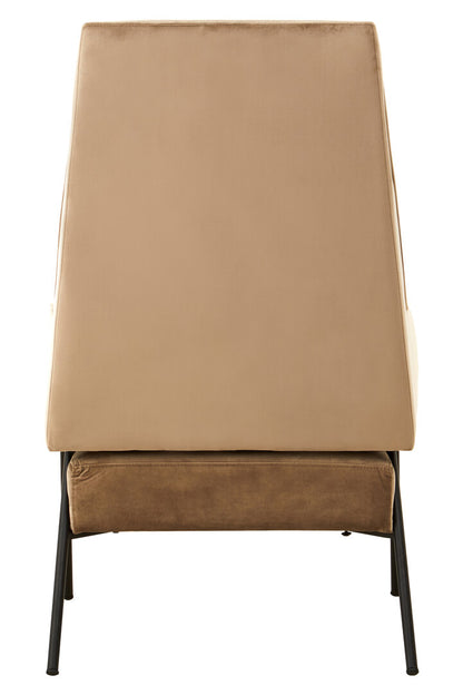 York Mink Velvet Chair