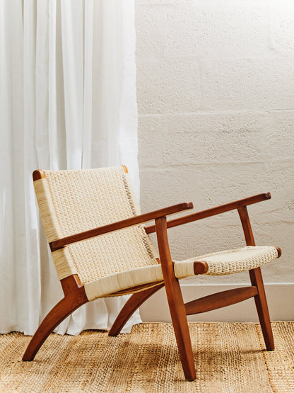 Granada Woven Chair In Natural Rattan