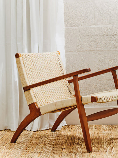 Granada Woven Chair In Natural Rattan