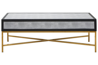 Capri Grey Shagreen Coffee Table
