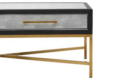 Capri Grey Shagreen Coffee Table