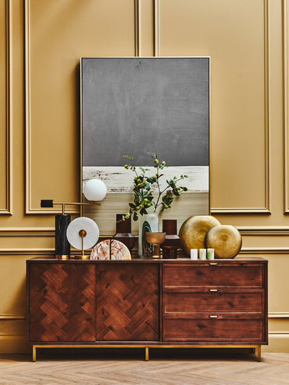Como Acacia Wood Effect Sideboard