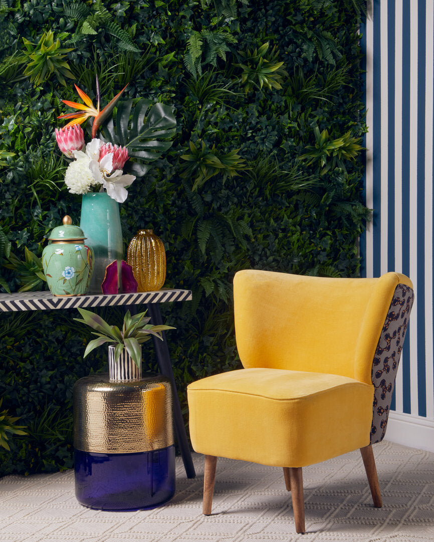 Granada Yellow Print Chair