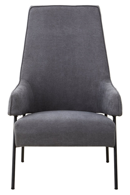 York Ash Velvet Chair