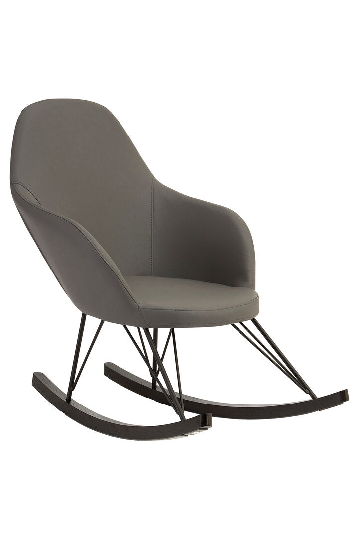 Penzance Dark Grey Rocking Chair