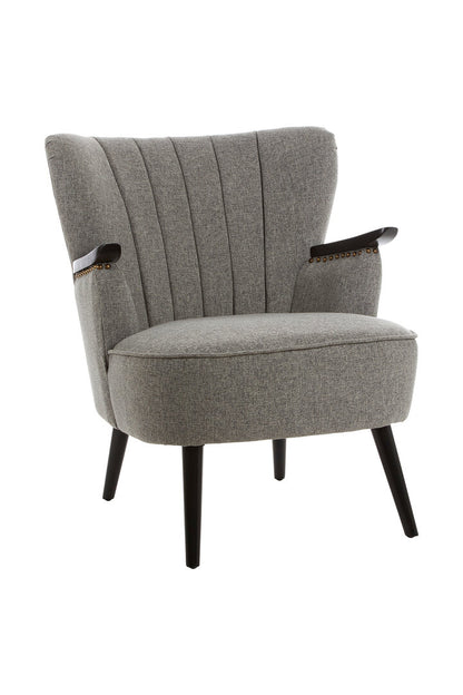 Granada Grey Fabric Armchair