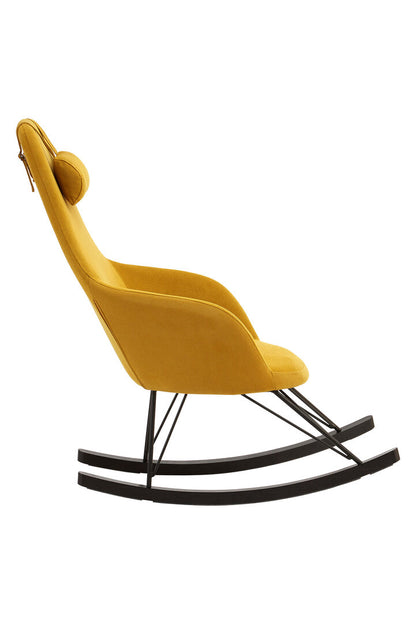Penzance Yellow Rocking Chair