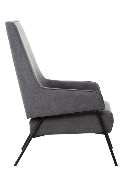 York Ash Velvet Chair